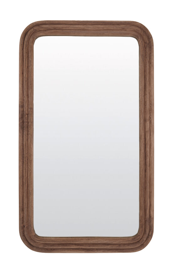 Light & Living Spiegel Florias Mangohout, 169 x 100cm - Bruin