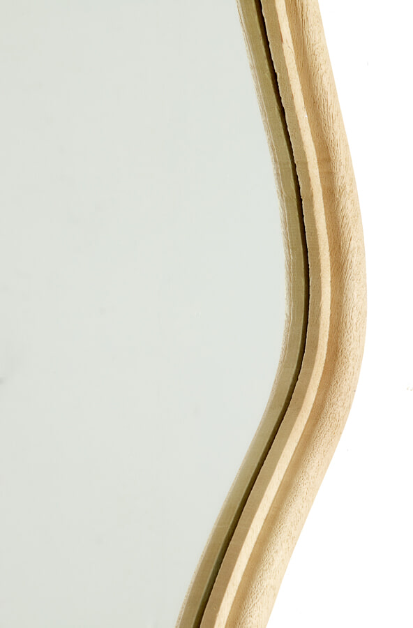 Light & Living Organische Spiegel 'Celano' Mangohout, 121 x 62cm