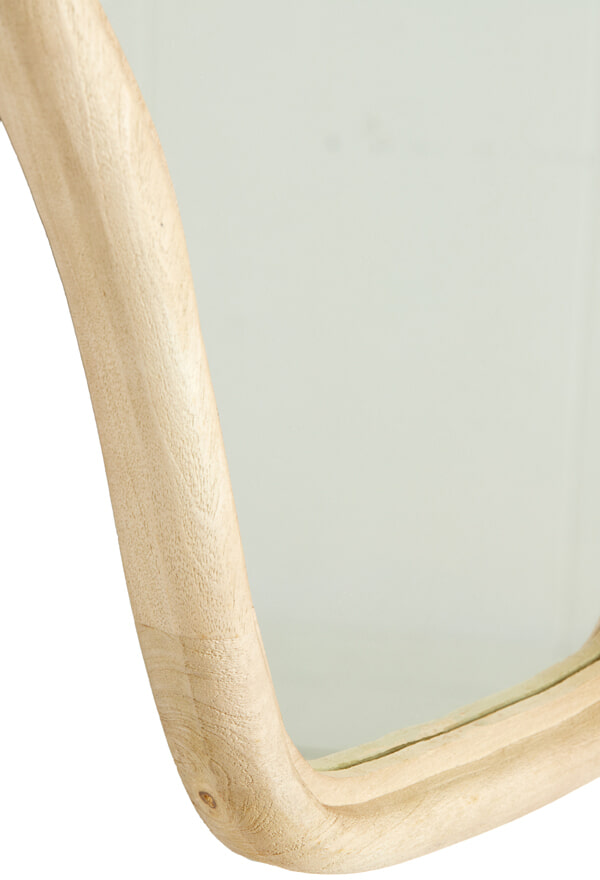 Light & Living Organische Spiegel 'Celano' Mangohout, 121 x 62cm