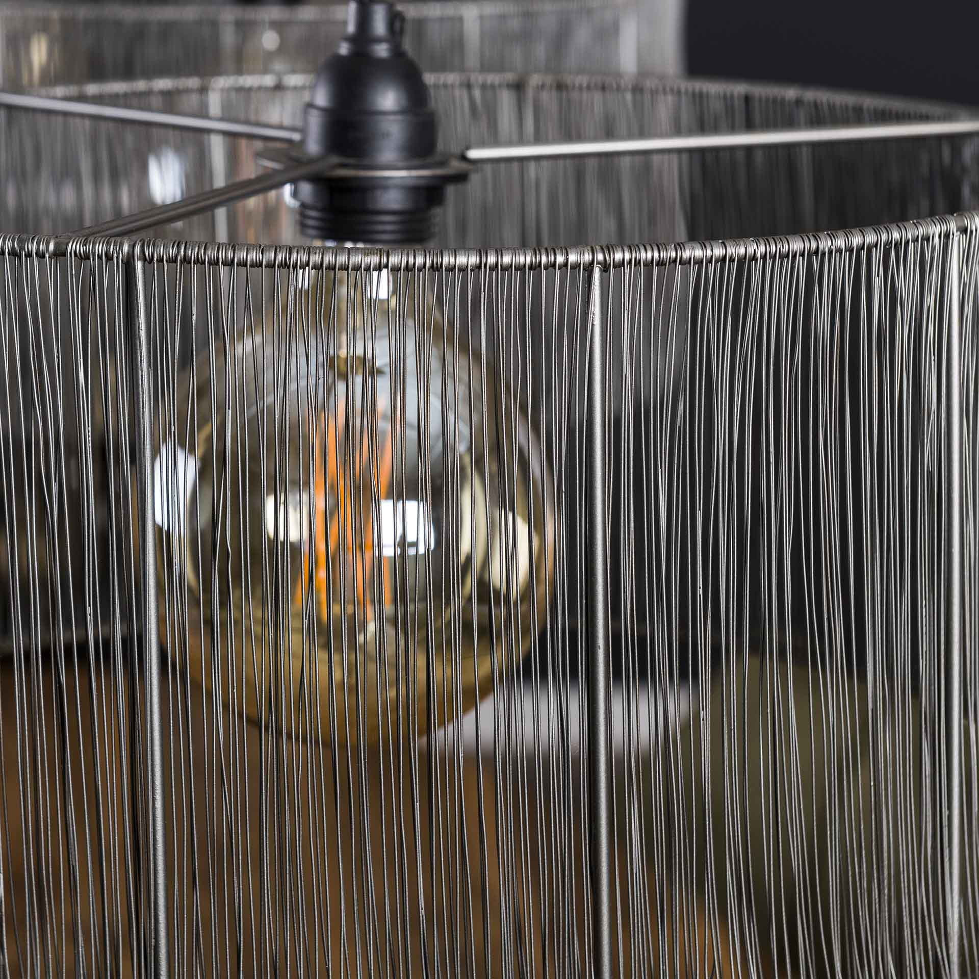 Hanglamp 'Shana' Metaal, 2-lamps