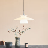 Halo Design Hanglamp 'SCANDINAVIA' Ø40cm, kleur Opaal