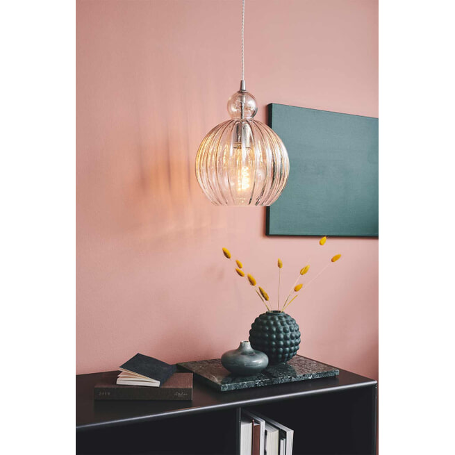 Halo Design Hanglamp 'BALL' kleur Amber