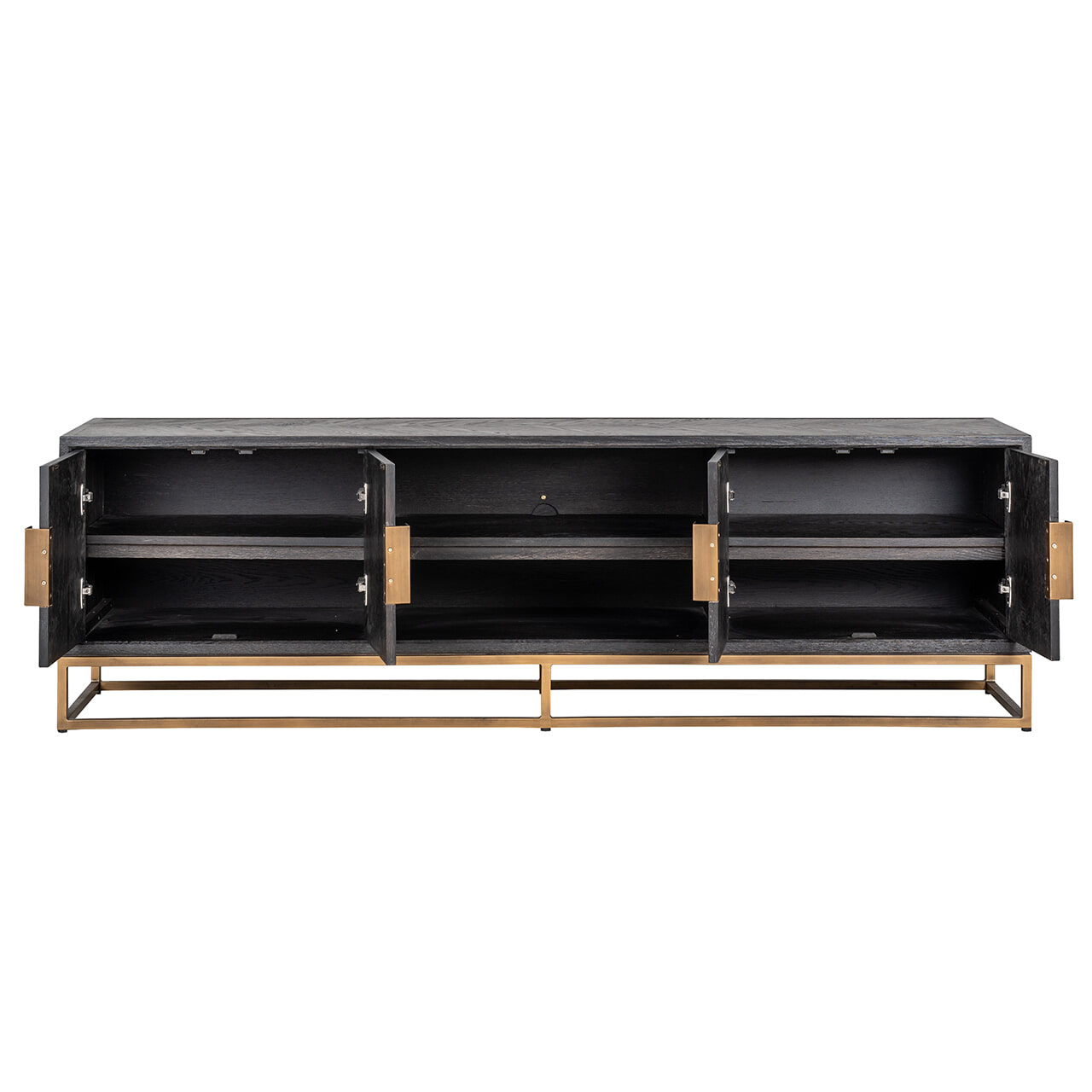 Richmond TV-meubel 'Blackbone' Brass, 200cm
