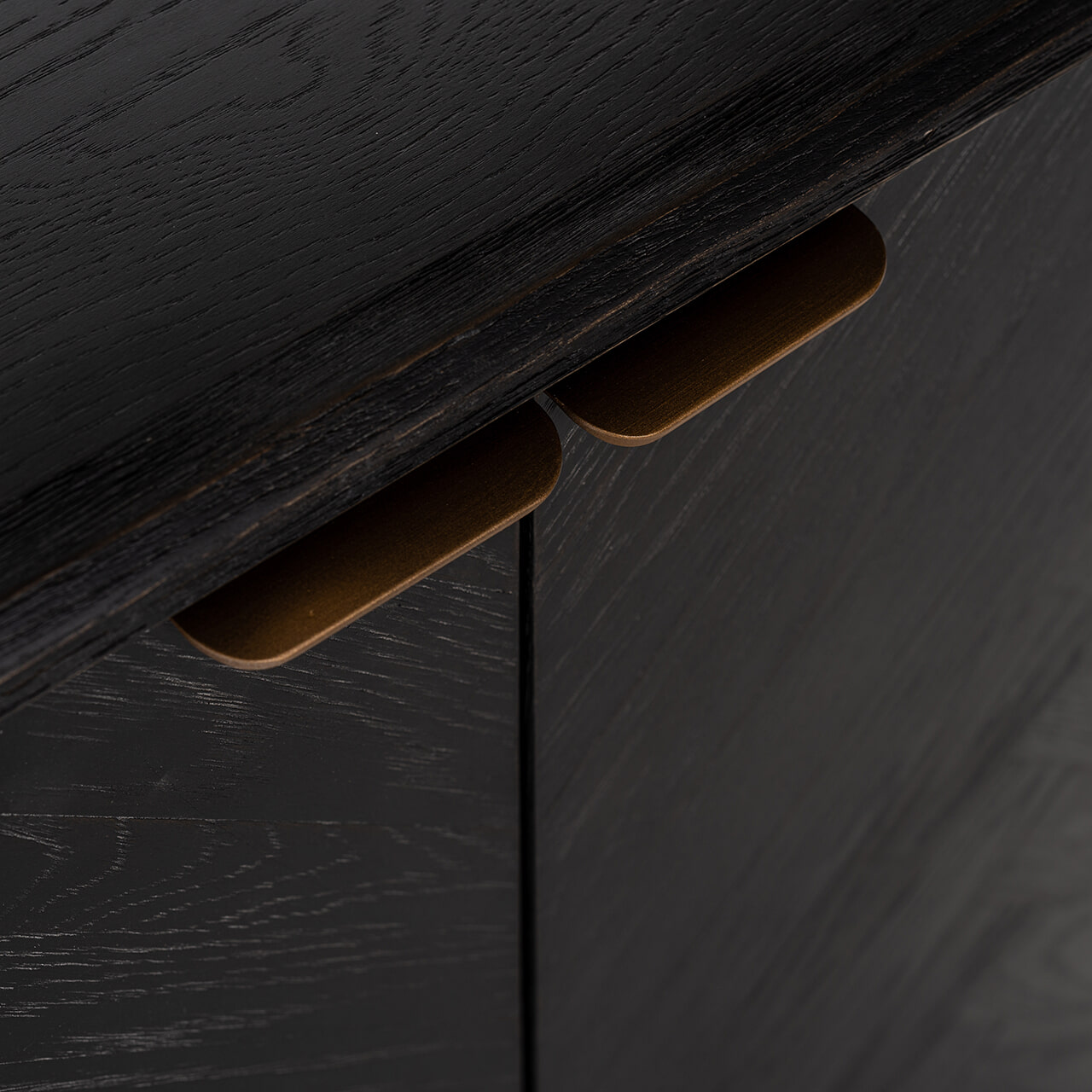 Richmond Boekenkast 'Blackbone' Brass, 220 x 100cm