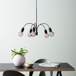 Halo Design Hanglamp 'COMPASS' 5-lamps