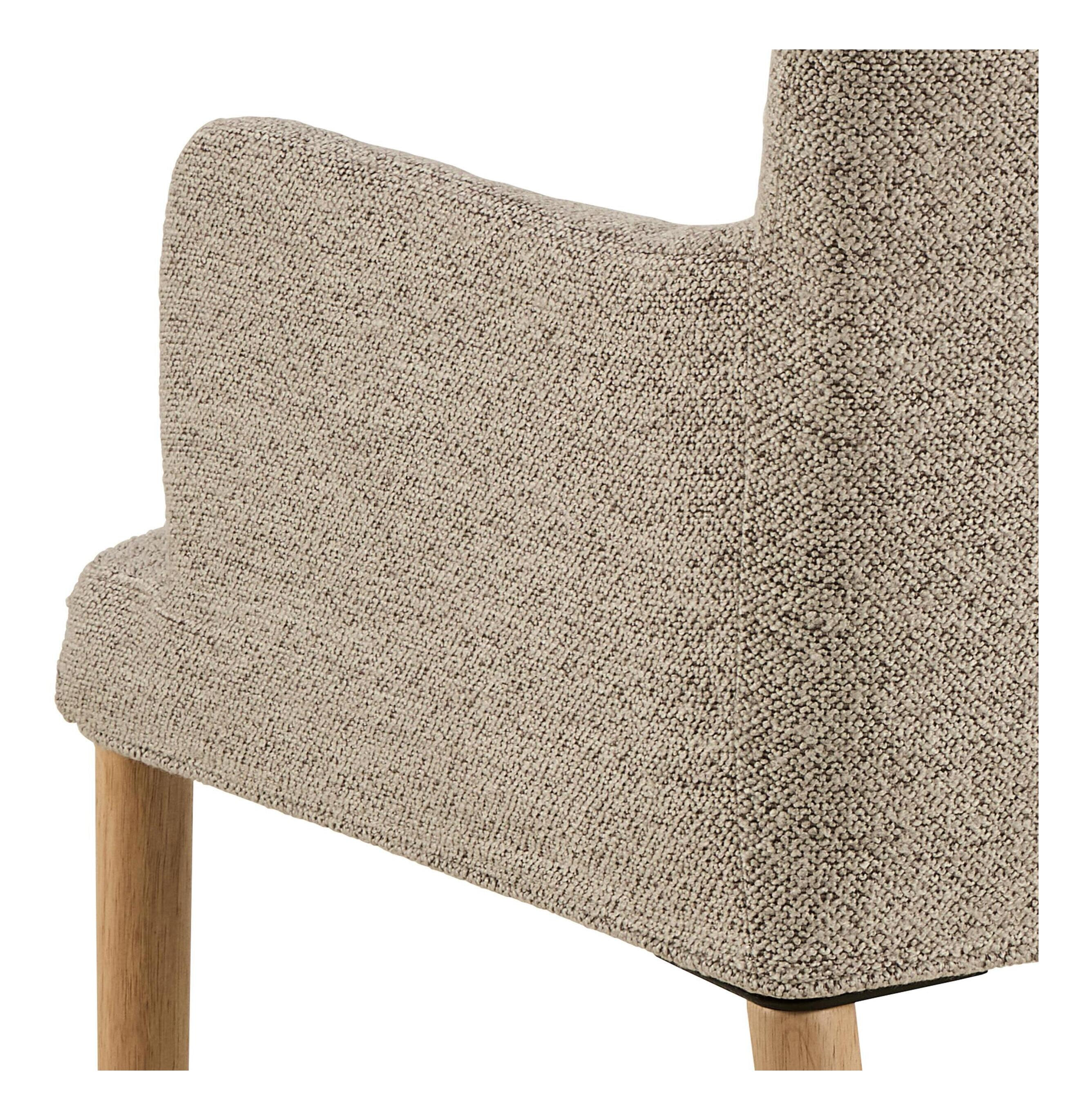 Bendt Eetkamerstoel 'Jeris' Bouclé, kleur Beige