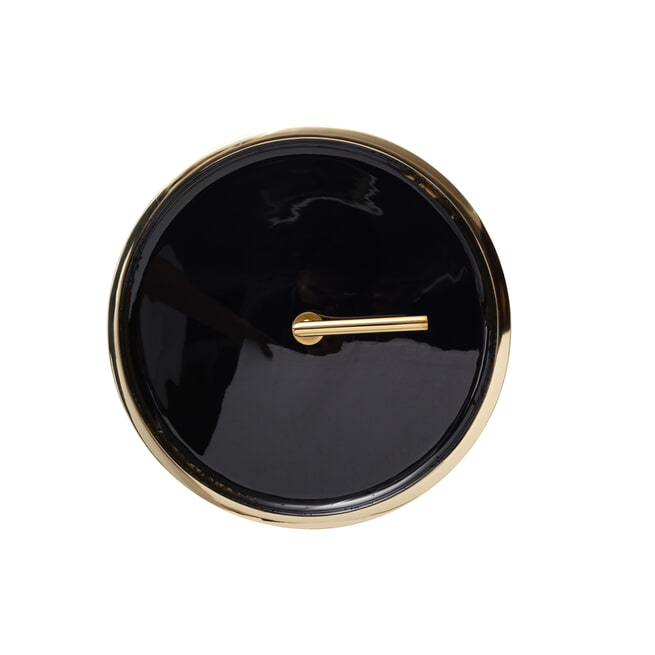 Kayoom Bijzettafel 'Art Deco 535' kleur Zwart / Goud