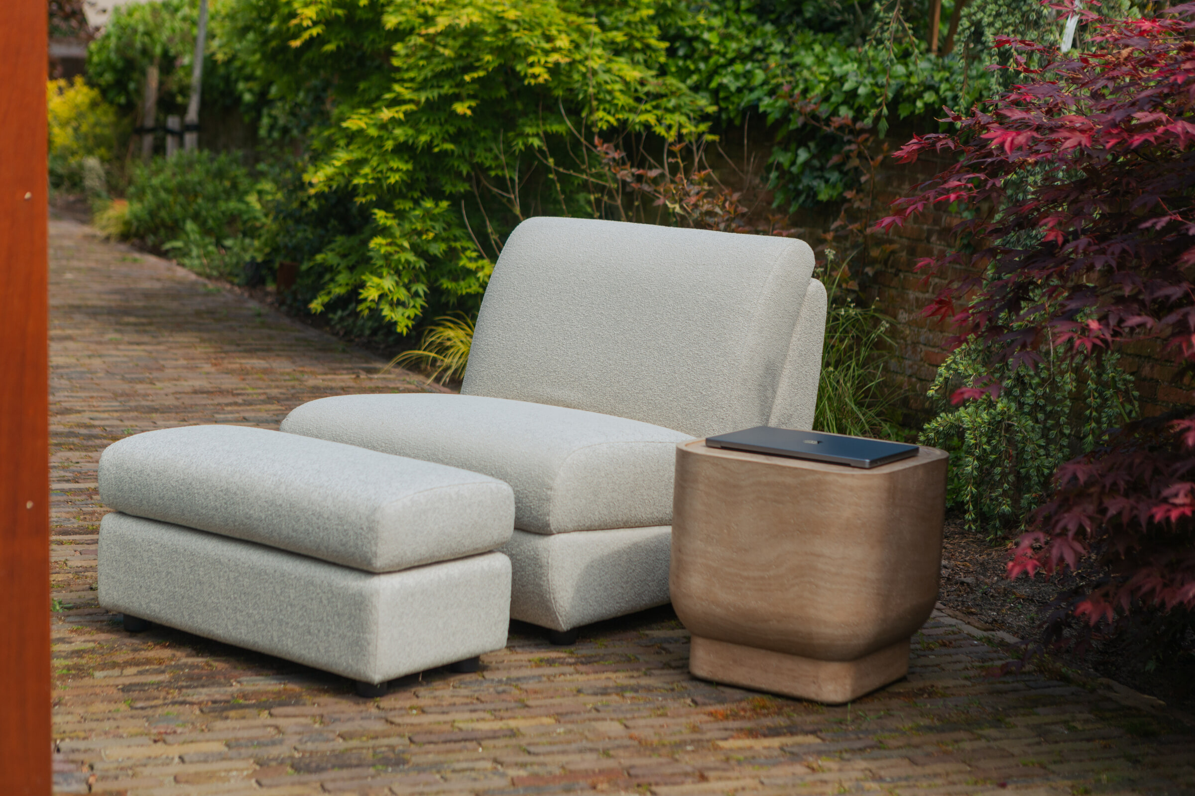 Zuiver Fauteuil 'Mississippi' kleur Beige