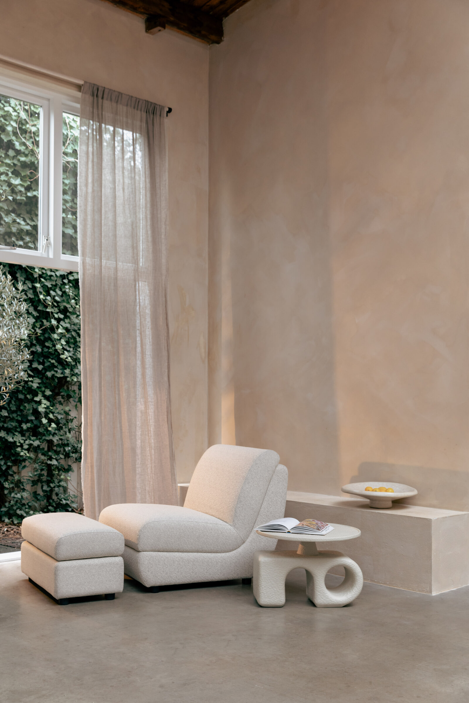 Zuiver Fauteuil 'Mississippi' kleur Beige