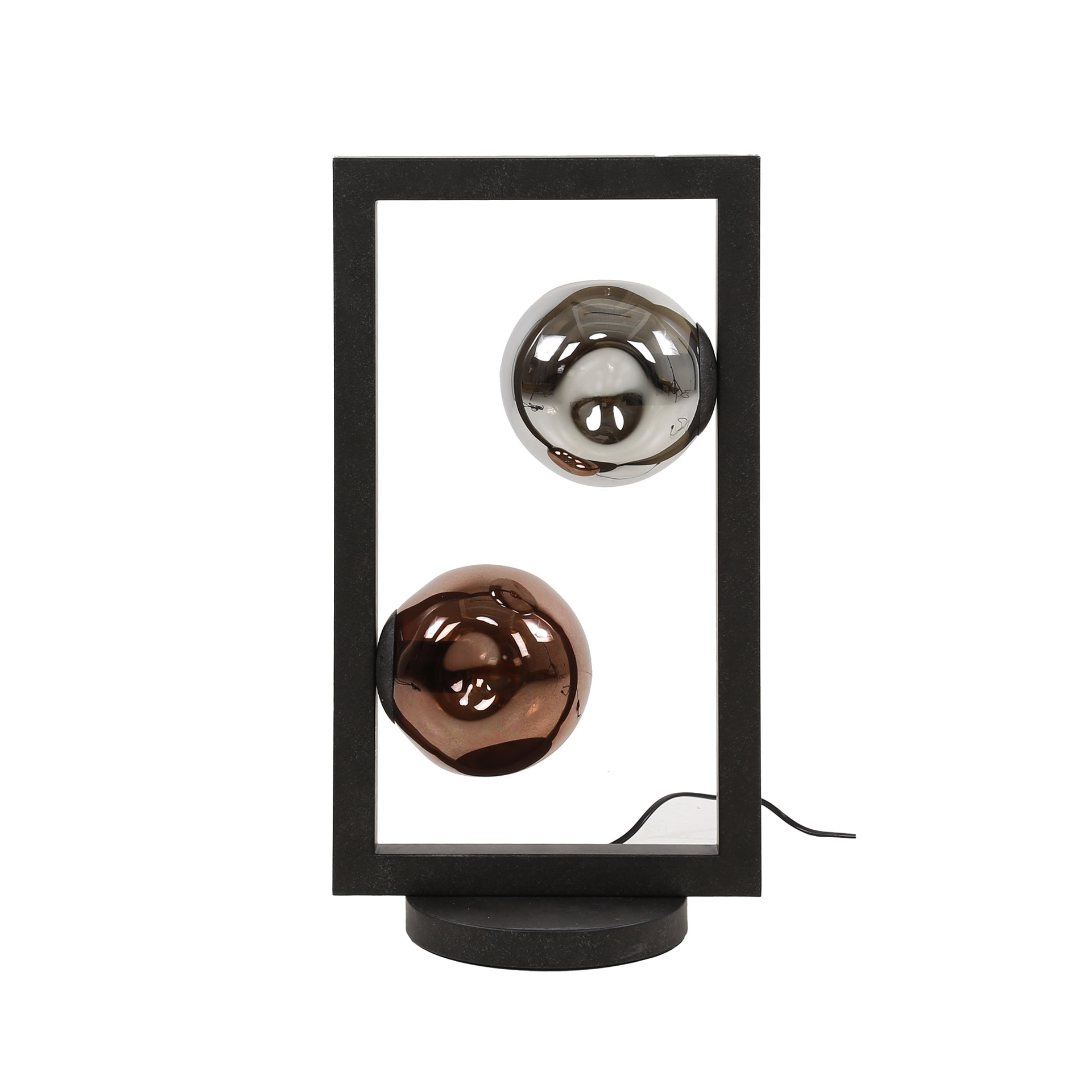 LifestyleFurn Tafellamp 'Shahid' Glas, 2-lamps