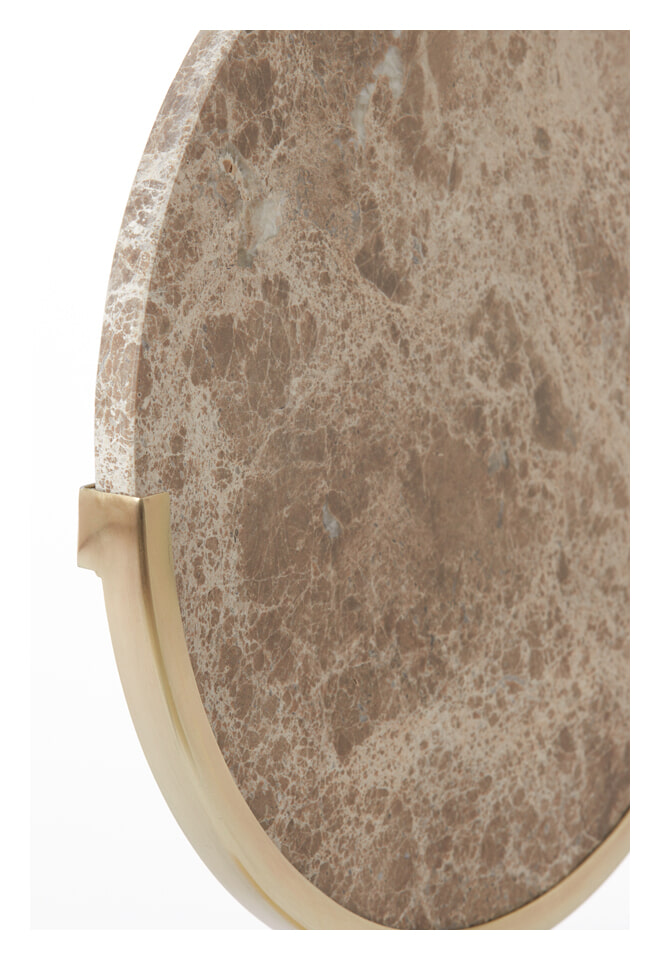 Light & Living Ornament 'Moreno' Op voet, Marmer