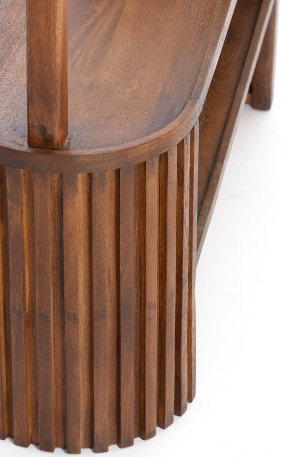 Light & Living Kledingrek / Staande Kapstok 'Gaios' Acaciahout, 180 x 85cm