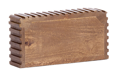 Light & Living Wandplank 'Gatura' Mangohout, 30cm, kleur Bruin