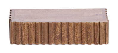 Light & Living Wandplank 'Gatura' Mangohout, 30cm, kleur Bruin