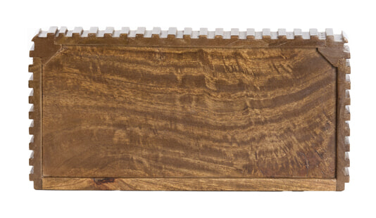Light & Living Wandplank 'Gatura' Mangohout, 40cm, kleur Bruin