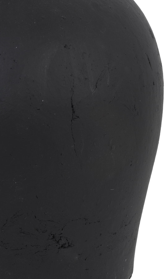 Light & Living Tafellamp 'Etna' Keramiek, 40cm, kleur Mat Zwart (excl. kap)