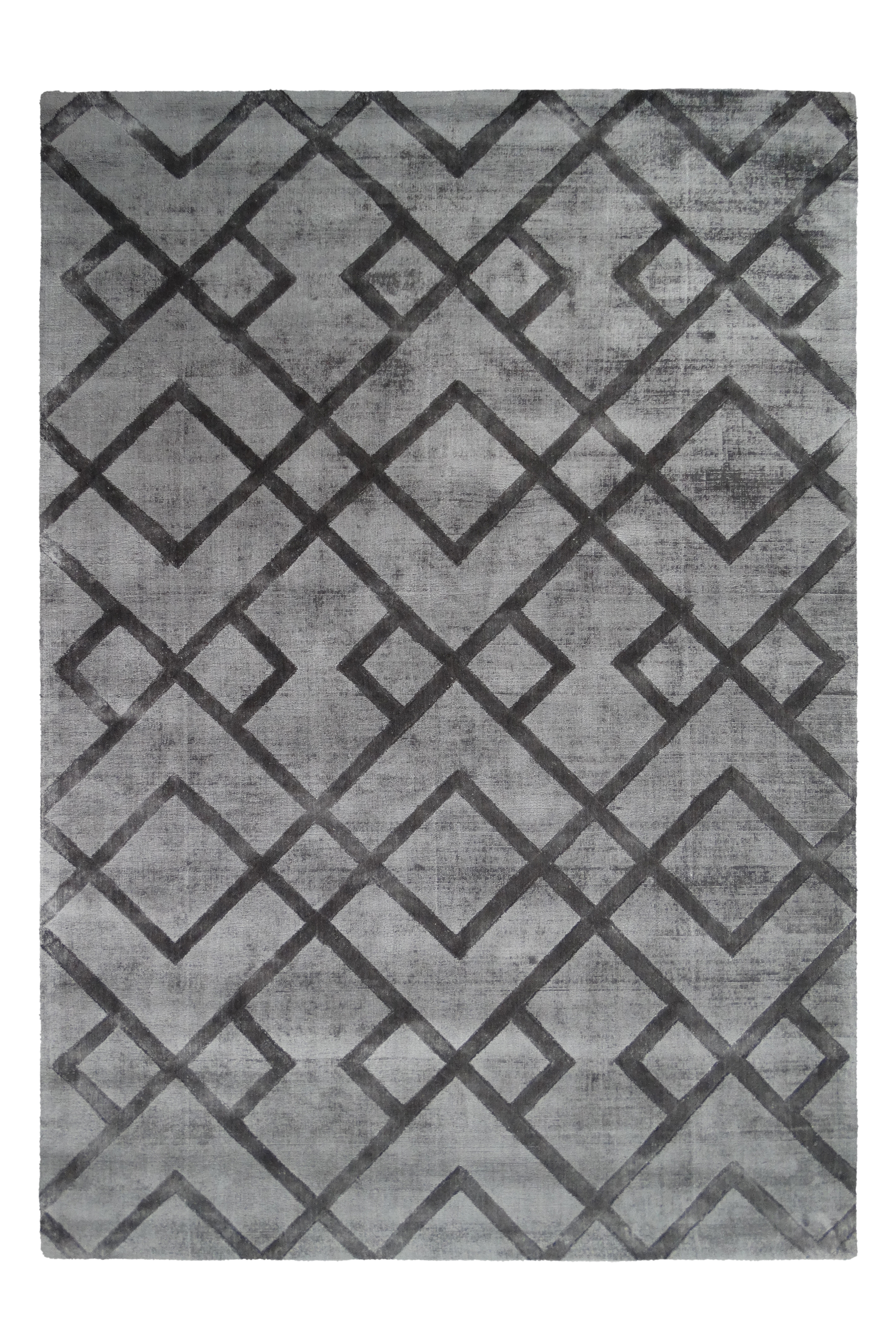 Kayoom Vloerkleed 'Luxury 310' kleur Grijs / Antraciet, 120 x 170cm Kayoom Vloerkleed 'Luxury 310' kleur Grijs / Antraciet, 120 x 170cm