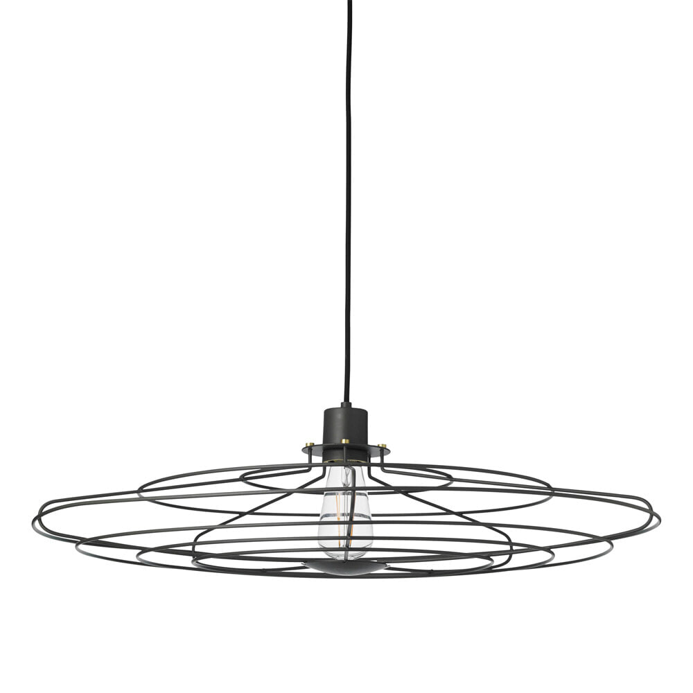 Halo Design Hanglamp 'RADIO' Ø44cm, kleur Donkergrijs