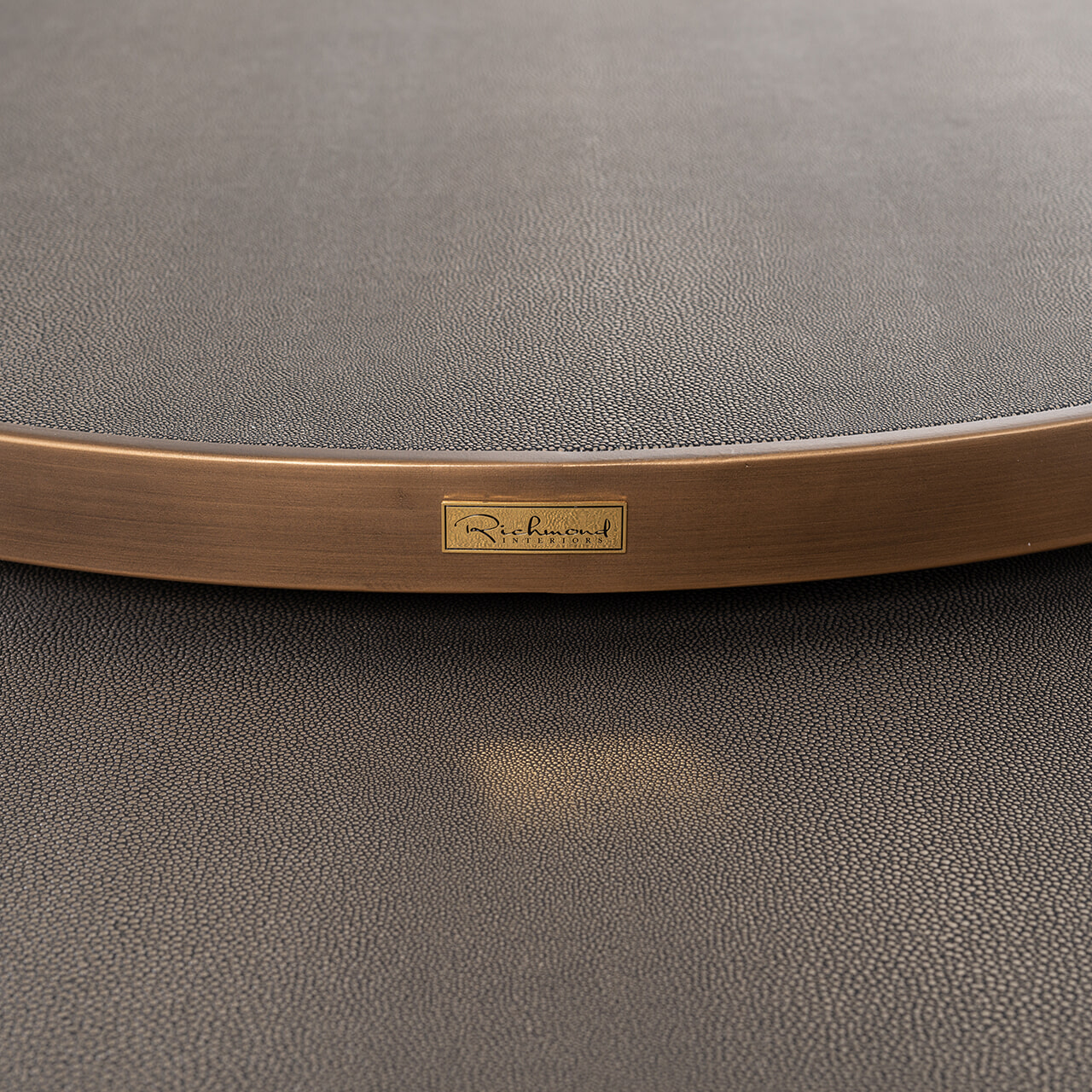 Richmond Salontafel 'Bloomingville' Segrijn / Mat goud, Set van 2 stuks