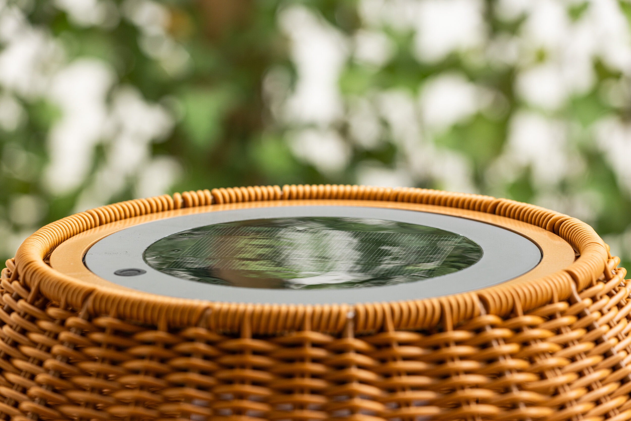 Nohr Outdoor Solar Vloerlamp 'Tamella' 150cm, kleur Bruin