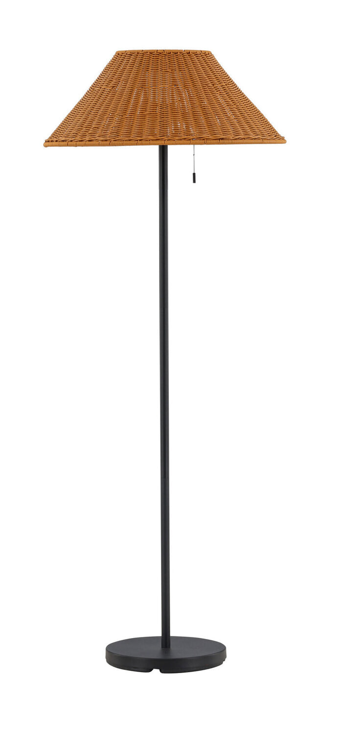 Nohr Outdoor Solar Vloerlamp 'Tamella' 150cm, kleur Bruin