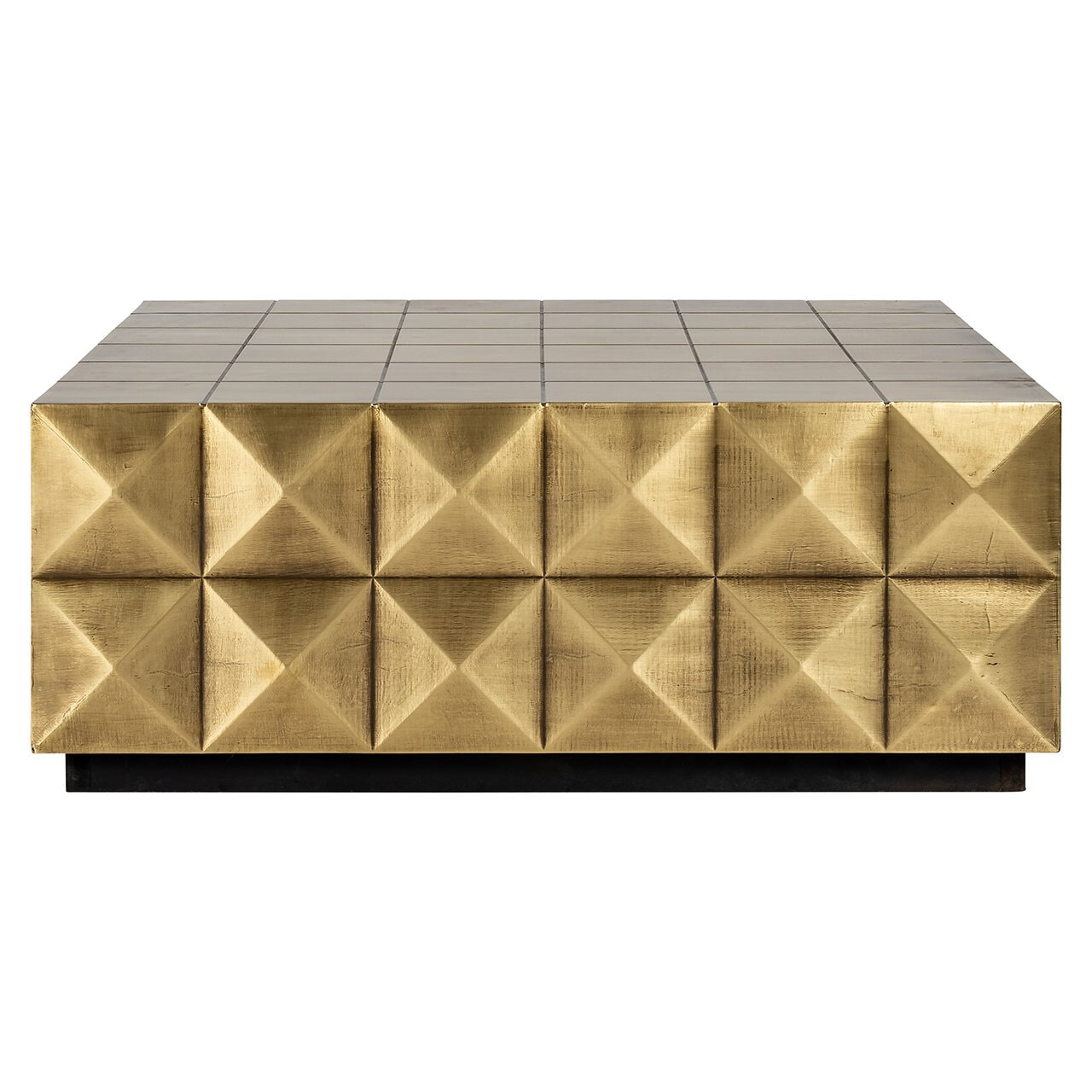 Richmond Salontafel 'Collada' 90cm, kleur Brushed Gold