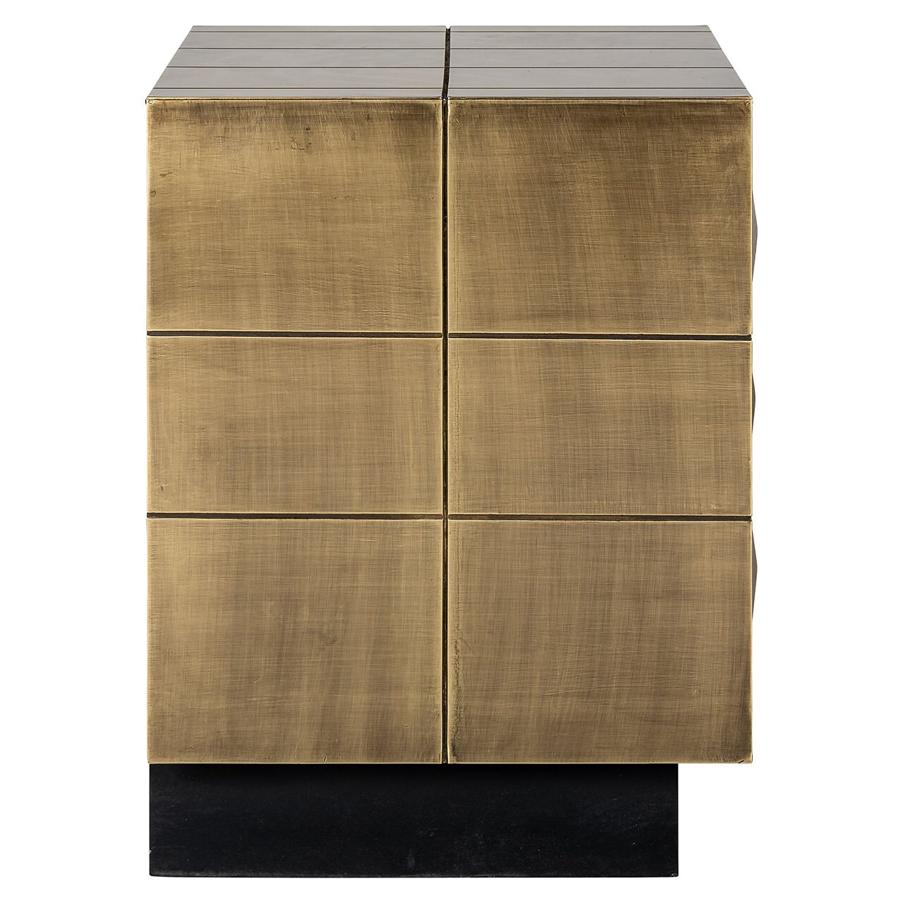 Richmond Ladekast/Nachtkastje 'Collada' kleur Goud