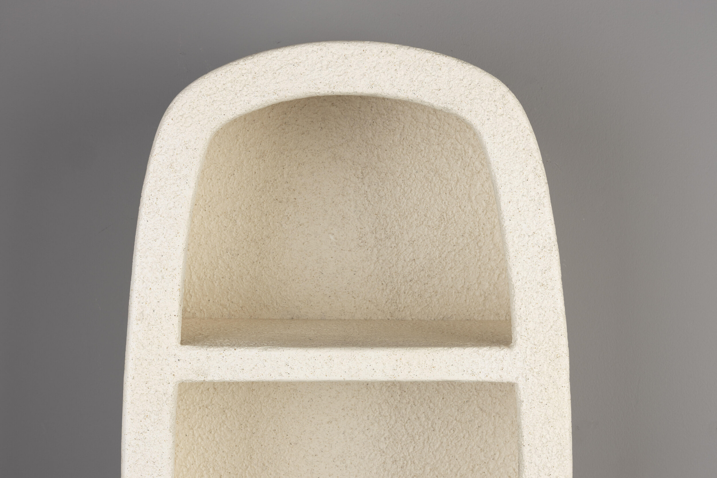 Dutchbone Wandplank 'Veda' Gerecycled marmer, 81 x 40cm