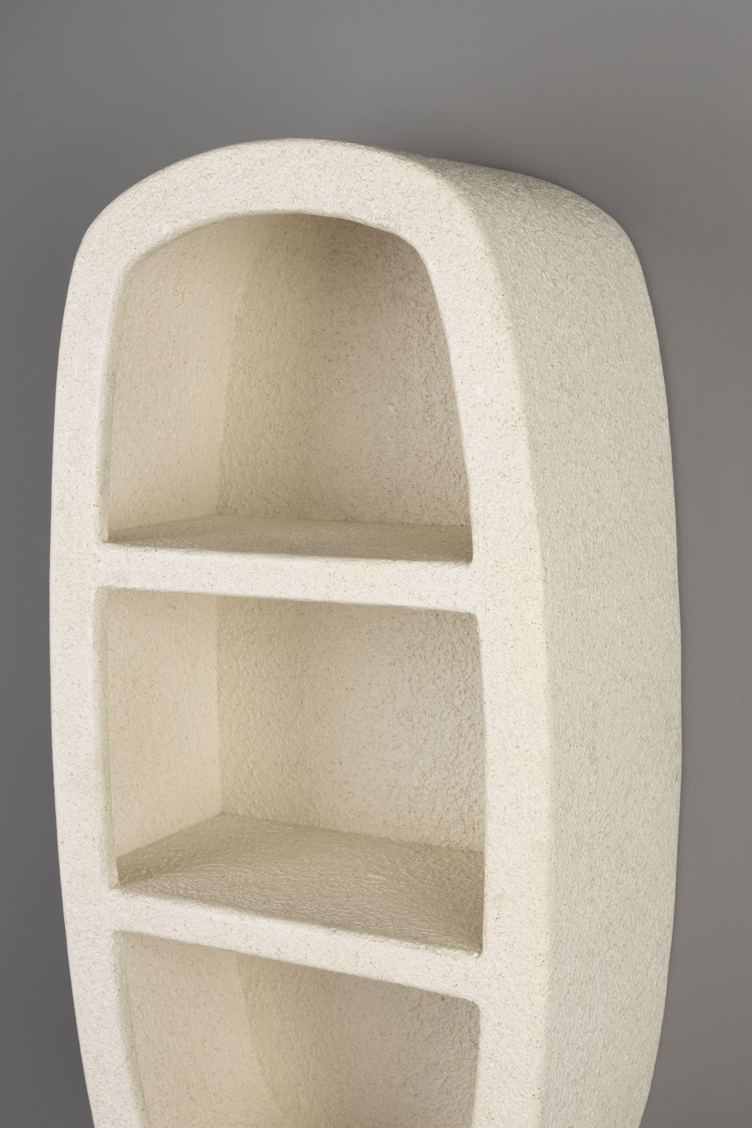 Dutchbone Wandplank 'Veda' Gerecycled marmer, 81 x 40cm