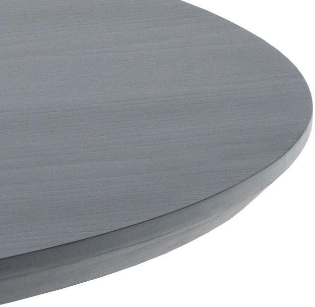 Bendt Ronde Eettafel 'Lila' Eiken, 120cm, kleur Zwart