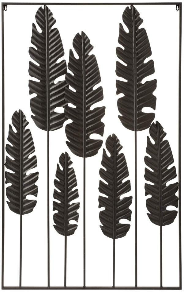 J-Line Wandpaneel 'Renildis' 135 x 84.5cm, kleur Zwart J-Line Wandpaneel 'Renildis' 135 x 84.5cm, kleur Zwart