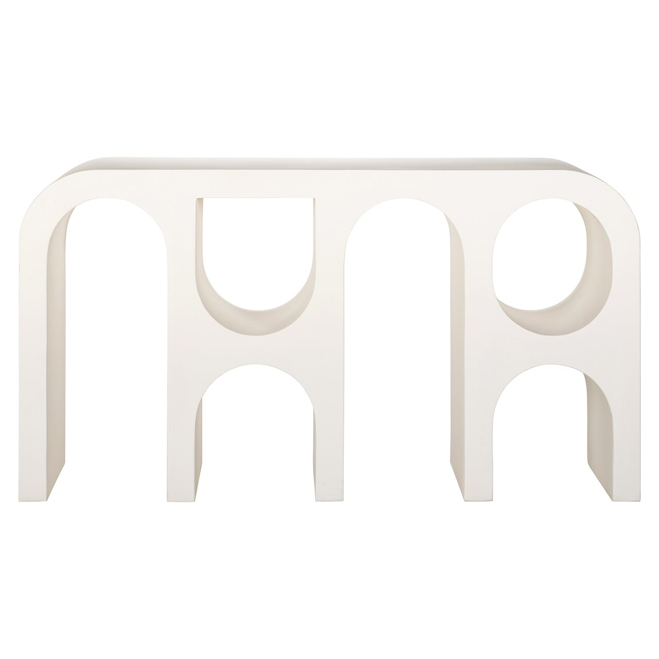 Richmond Sidetable 'Bloomstone' 150 x 35cm, kleur Wit