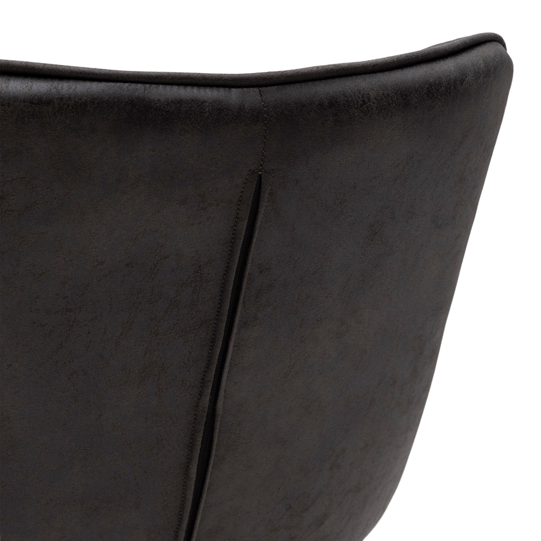 Rivièra Maison Draaibare Eetkamerstoel 'Carnaby' Pellini, kleur Espresso