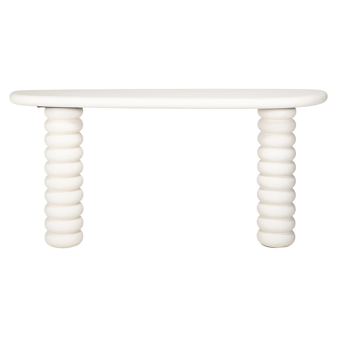 Richmond Sidetable 'Bloomstone' 170 x 40cm, kleur Wit