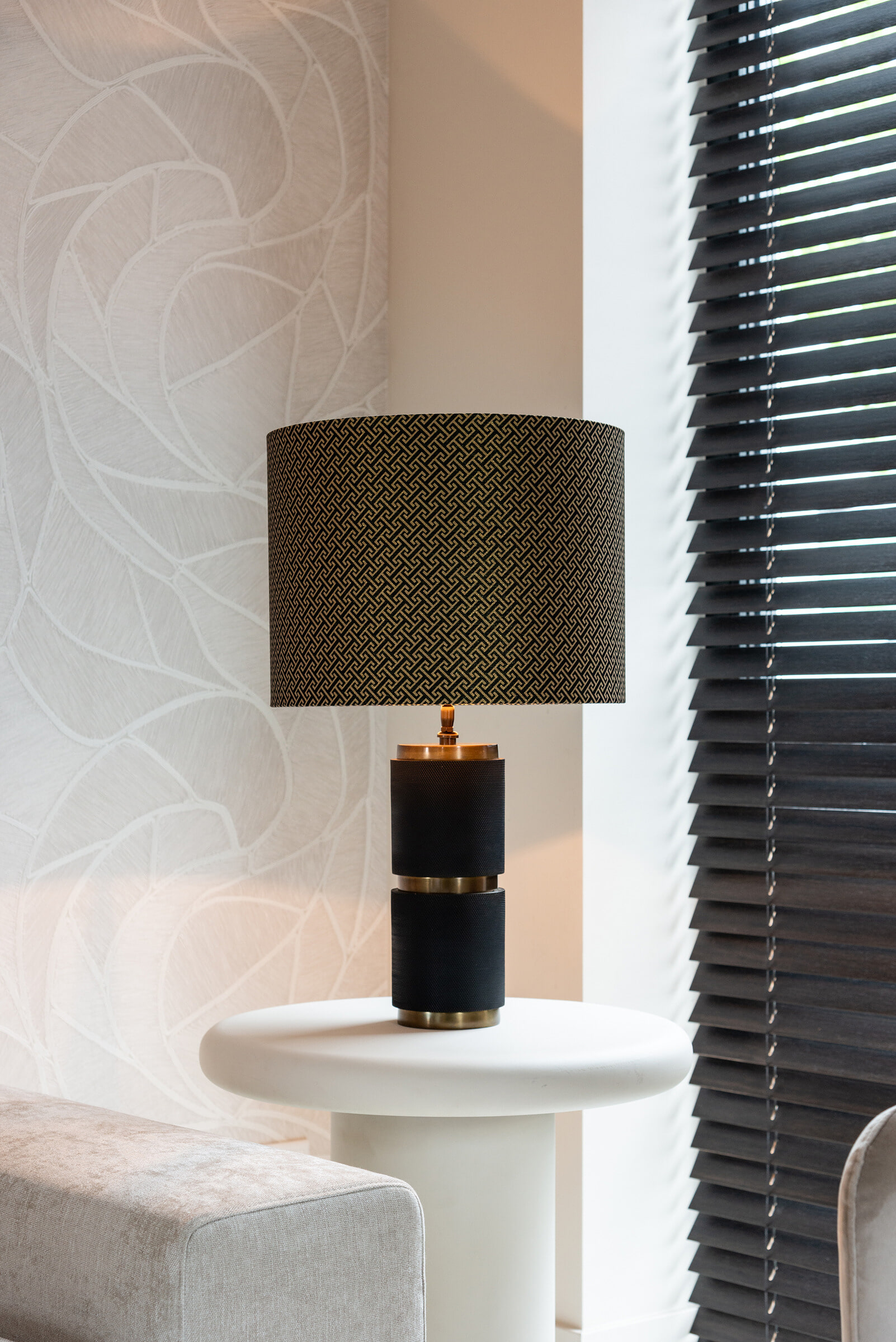 Richmond Bijzettafel 'Bloomstone' 55cm, kleur Wit