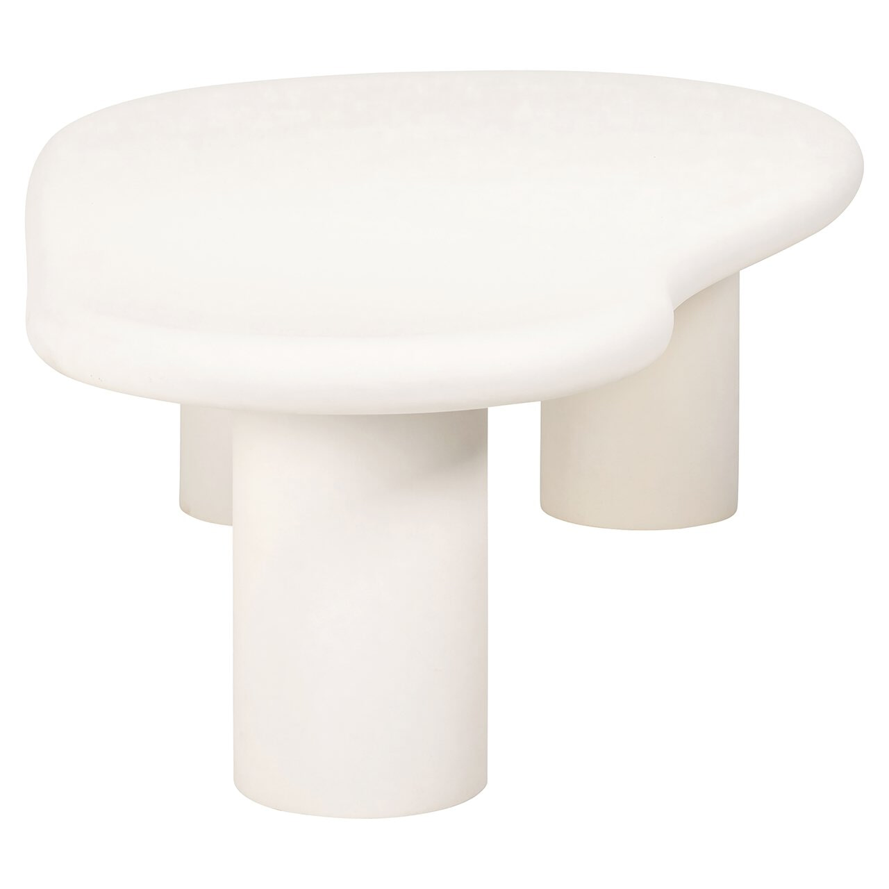 Richmond Organische Salontafel 'Bloomstone' 160 x 80cm, kleur Wit