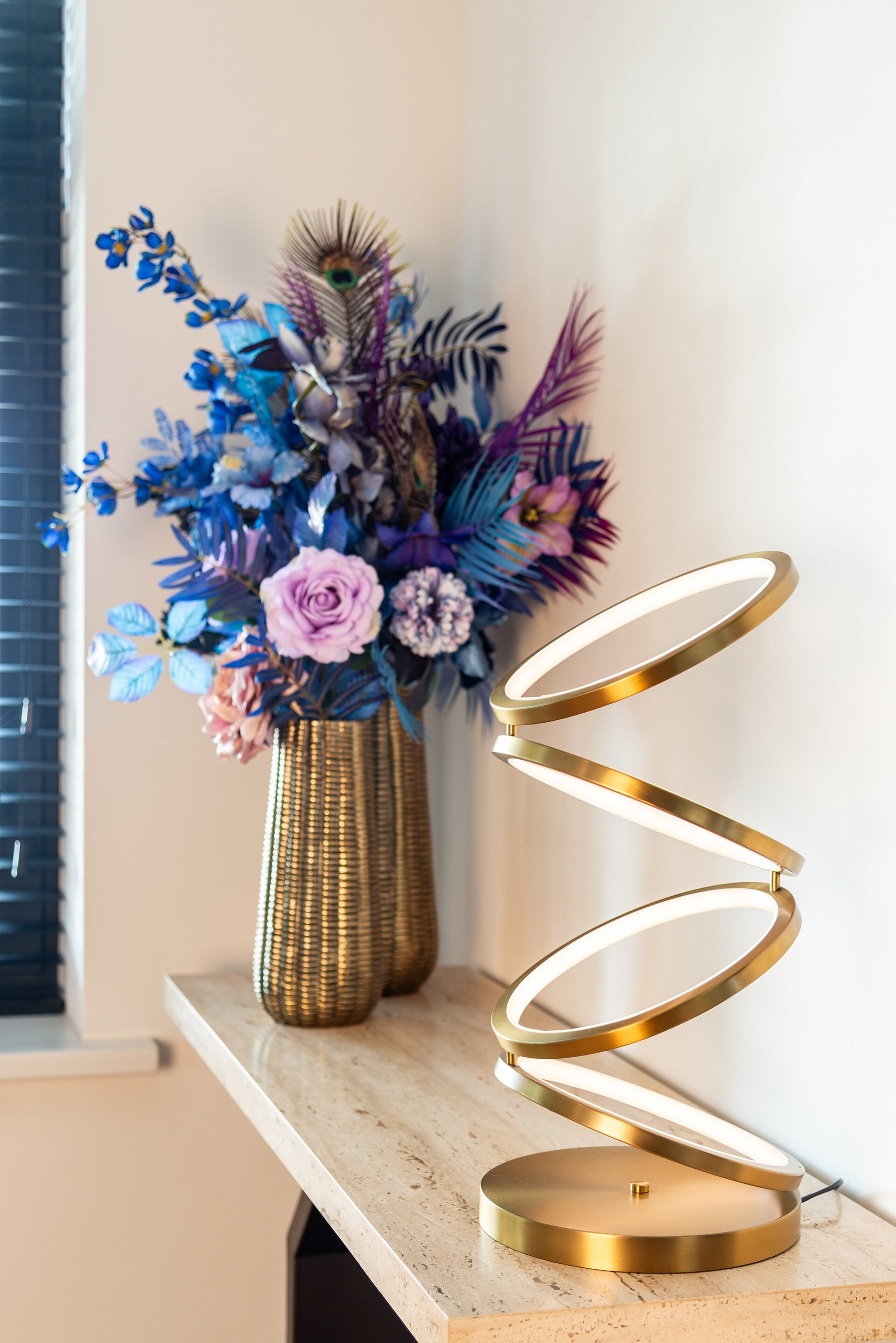 Richmond Sidetable 'Avalon' Travertin, 130cm