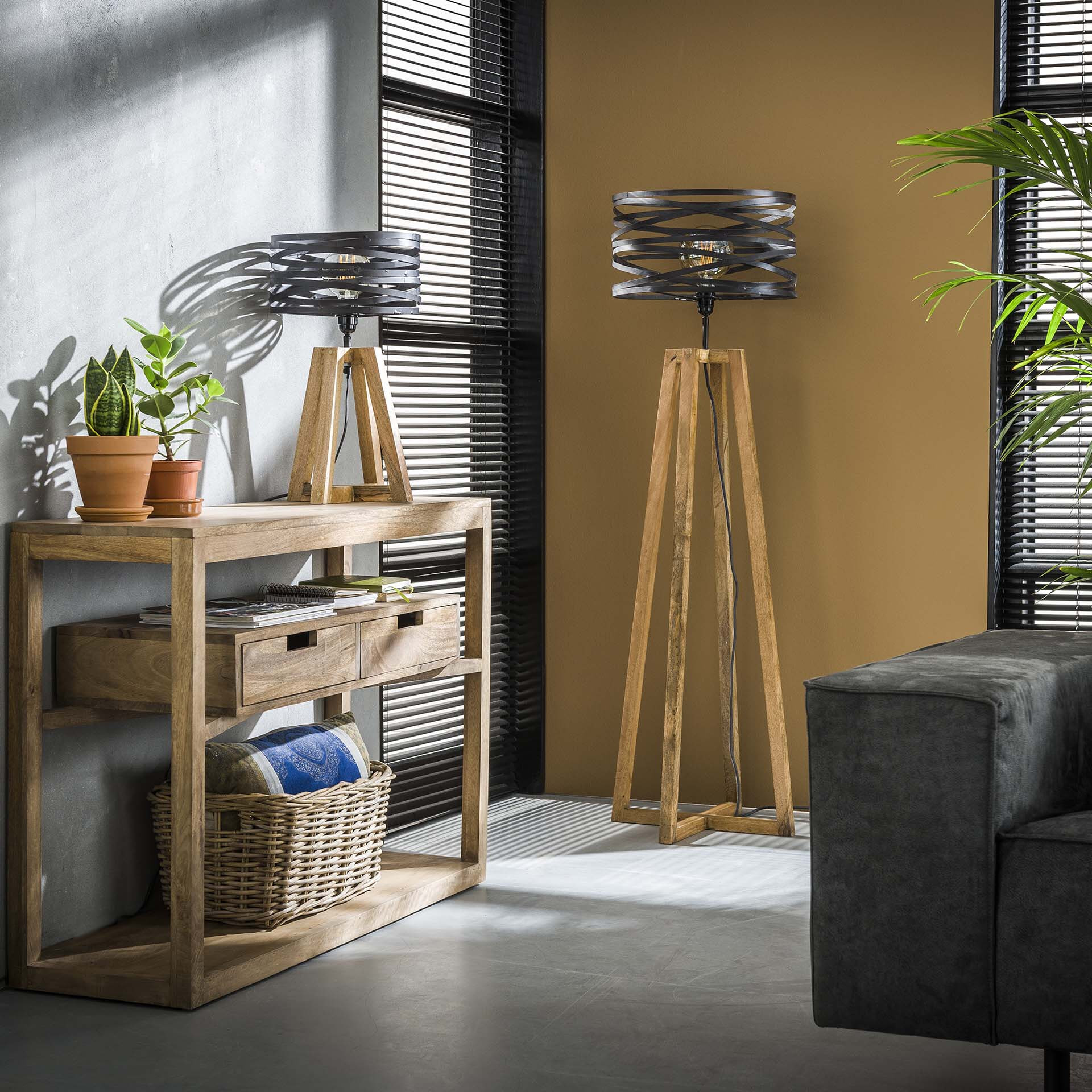 Tafellamp 'Manuel' 1-lamps, 50cm