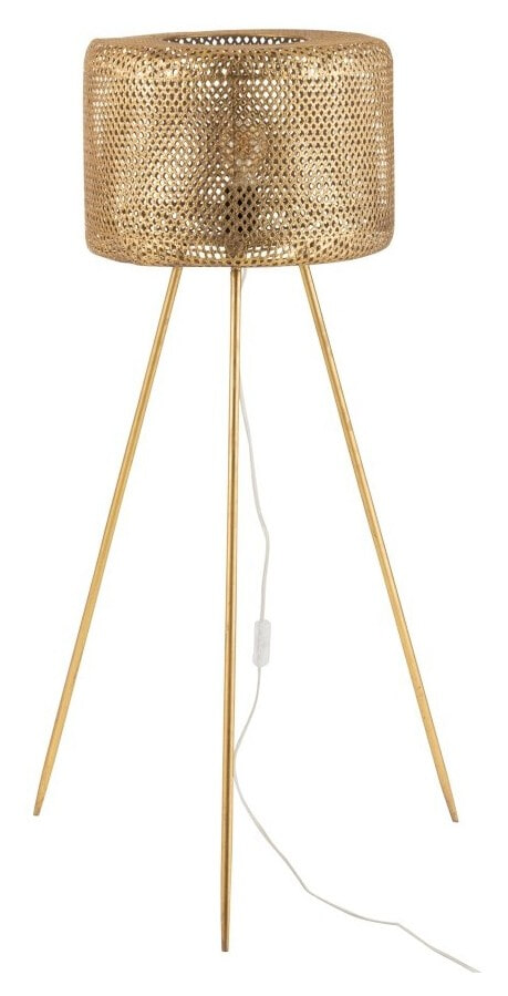 J-Line Vloerlamp 'Gui' 105cm hoog, kleur Goud J-Line Vloerlamp 'Gui' 105cm hoog, kleur Goud