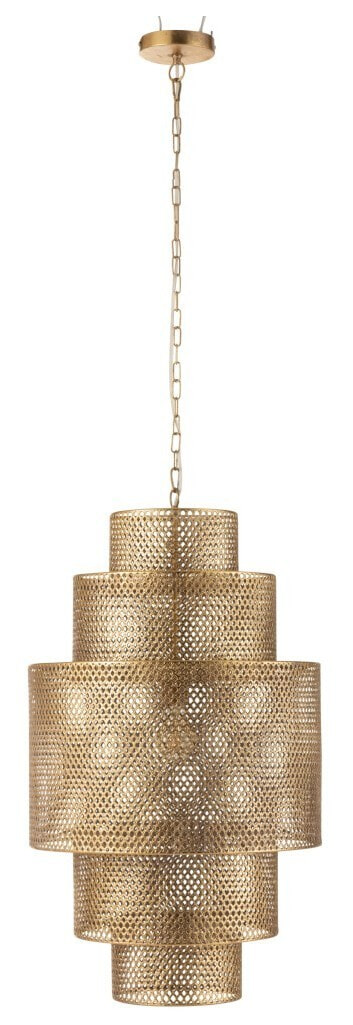 J-Line Hanglamp 'Gui' Ø45cm, kleur Goud J-Line Hanglamp 'Gui' Ø45cm, kleur Goud