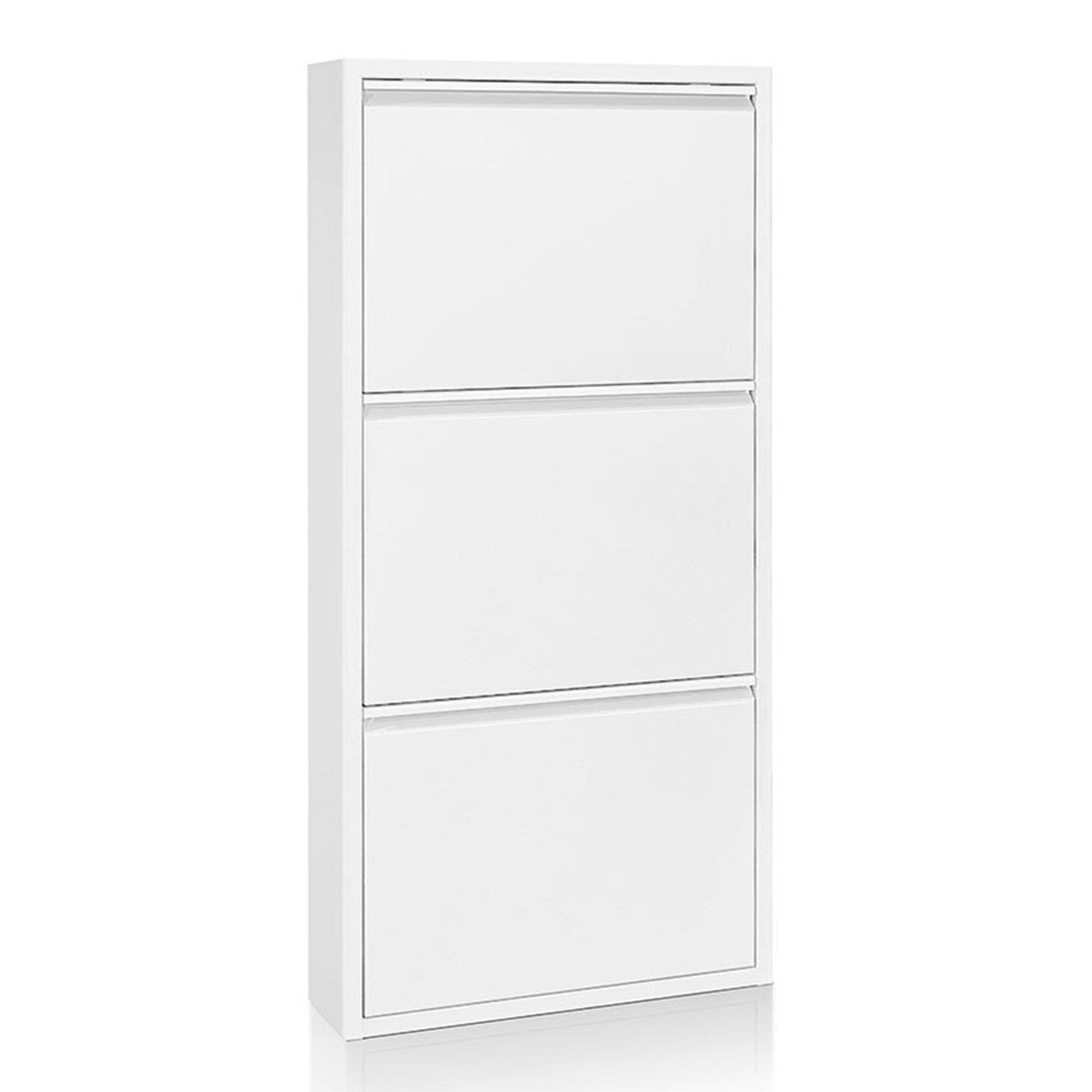 Kave Home Schoenenkast 'Bogota' 3-deurs, kleur Wit