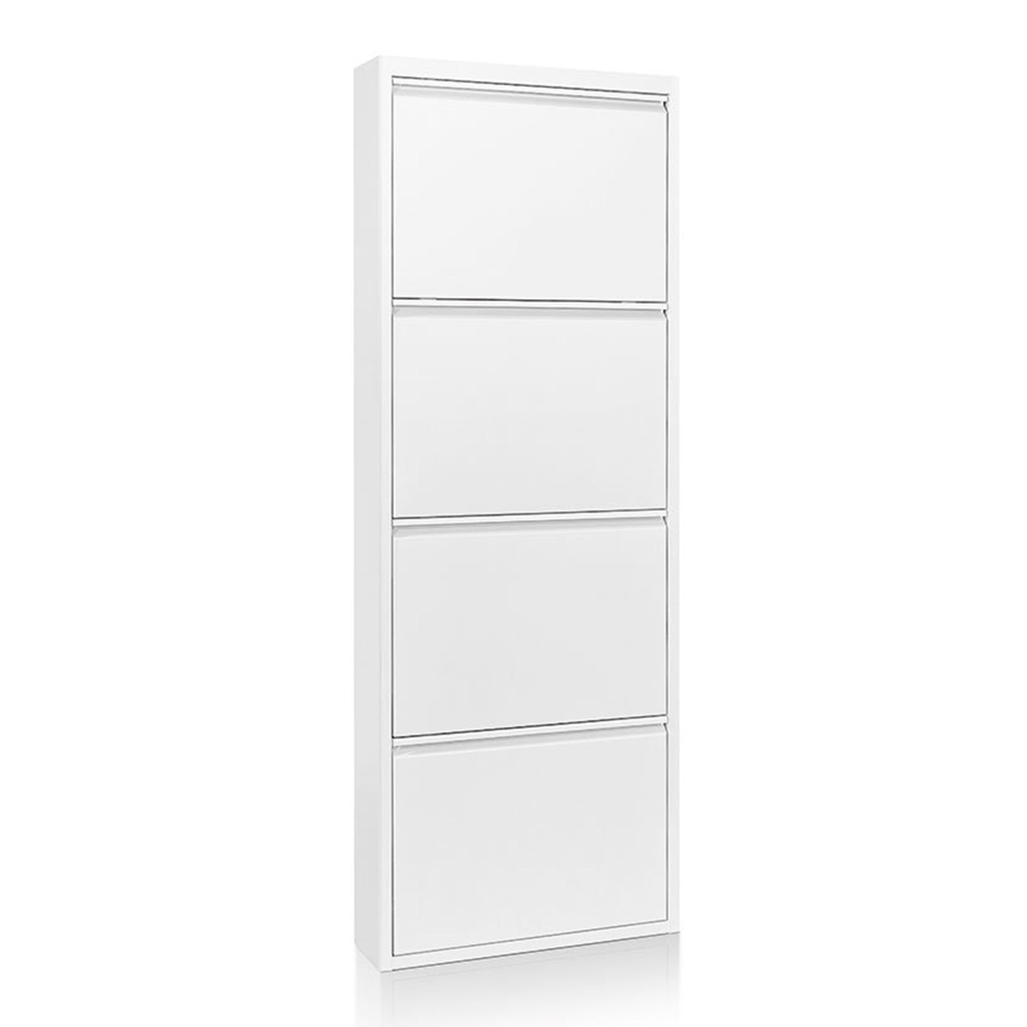 Kave Home Schoenenkast 'Bogota' 4-deurs, kleur Wit