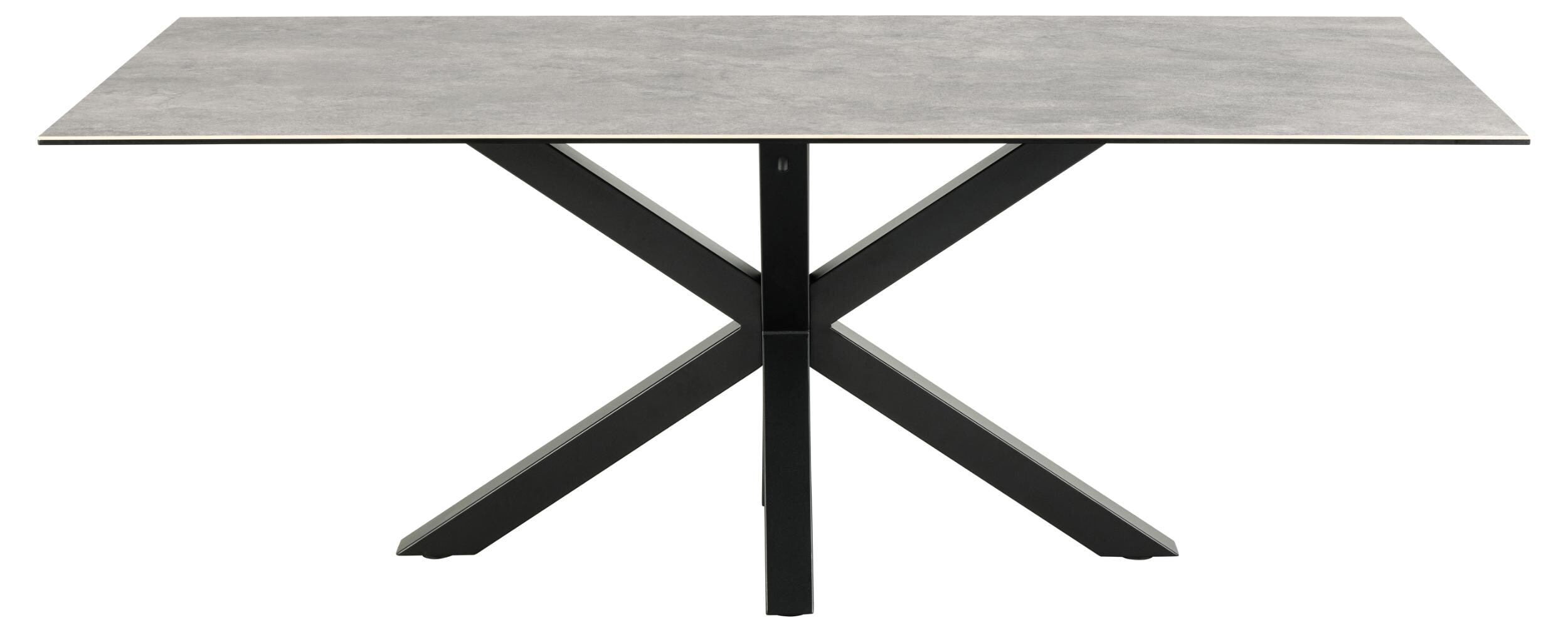 Bendt Eettafel 'Line' Keramiek, 200 x 100cm, kleur Grijs