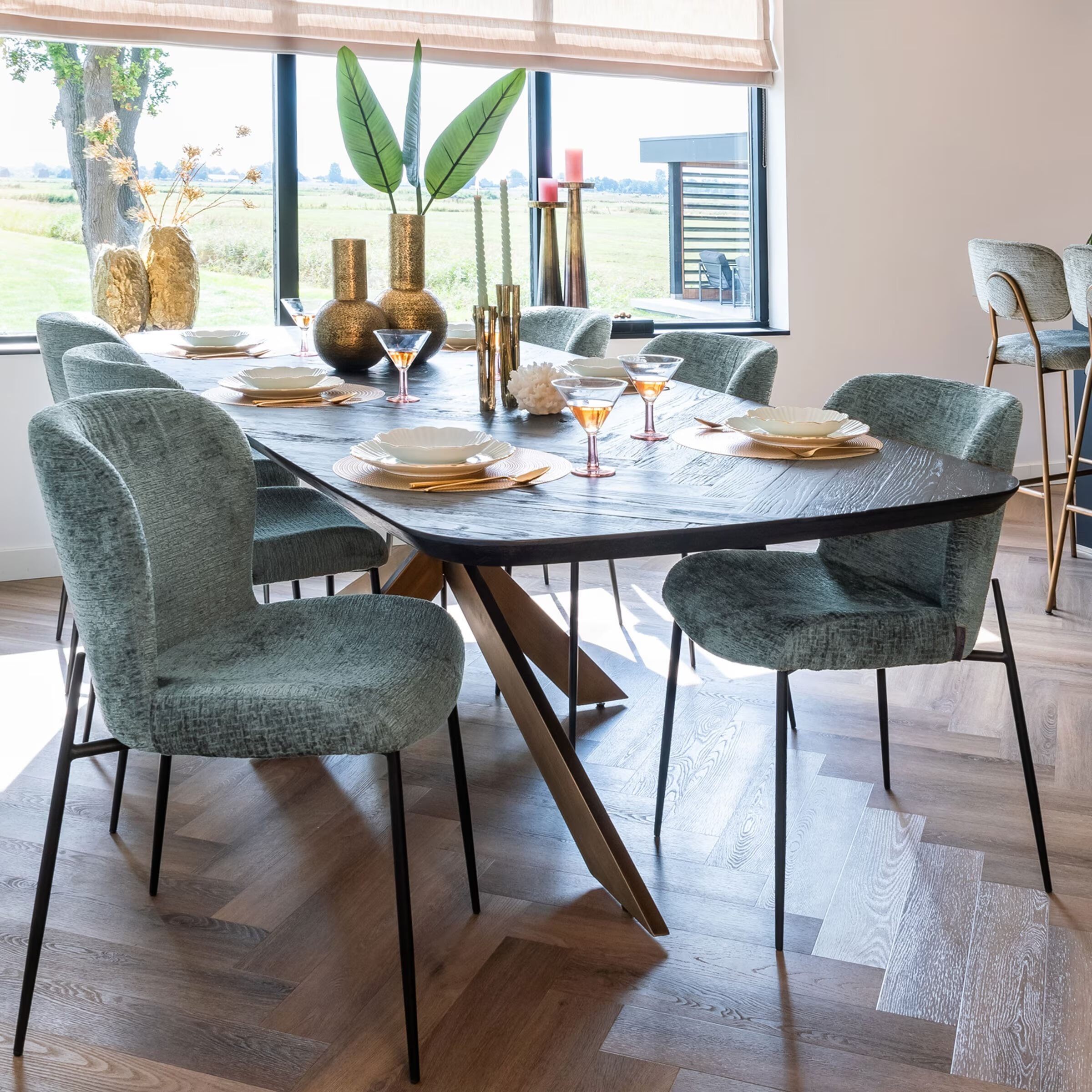 Richmond Eettafel 'Hayley' Eiken