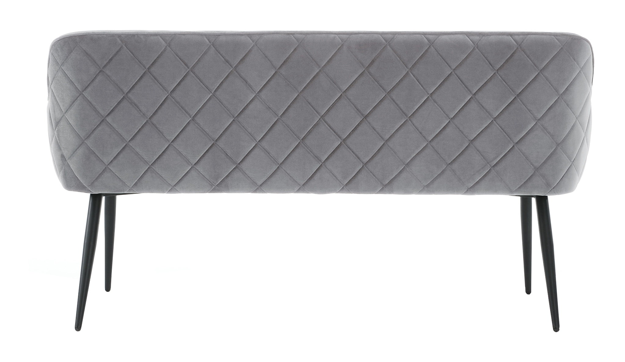 Artistiq Eetkamerbank 'Tynise' Velvet, kleur Grijs