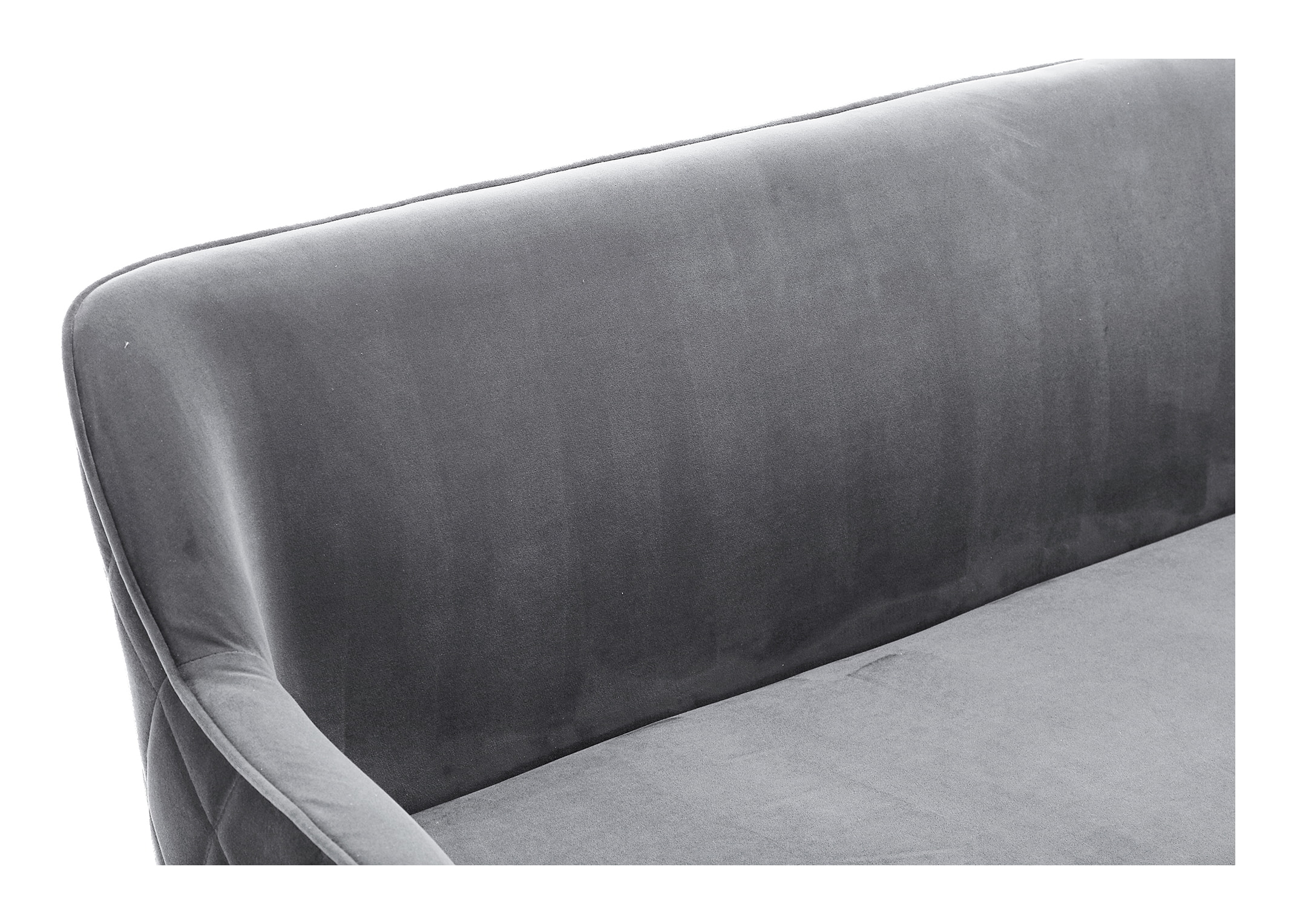 Artistiq Eetkamerbank 'Tynise' Velvet, kleur Grijs