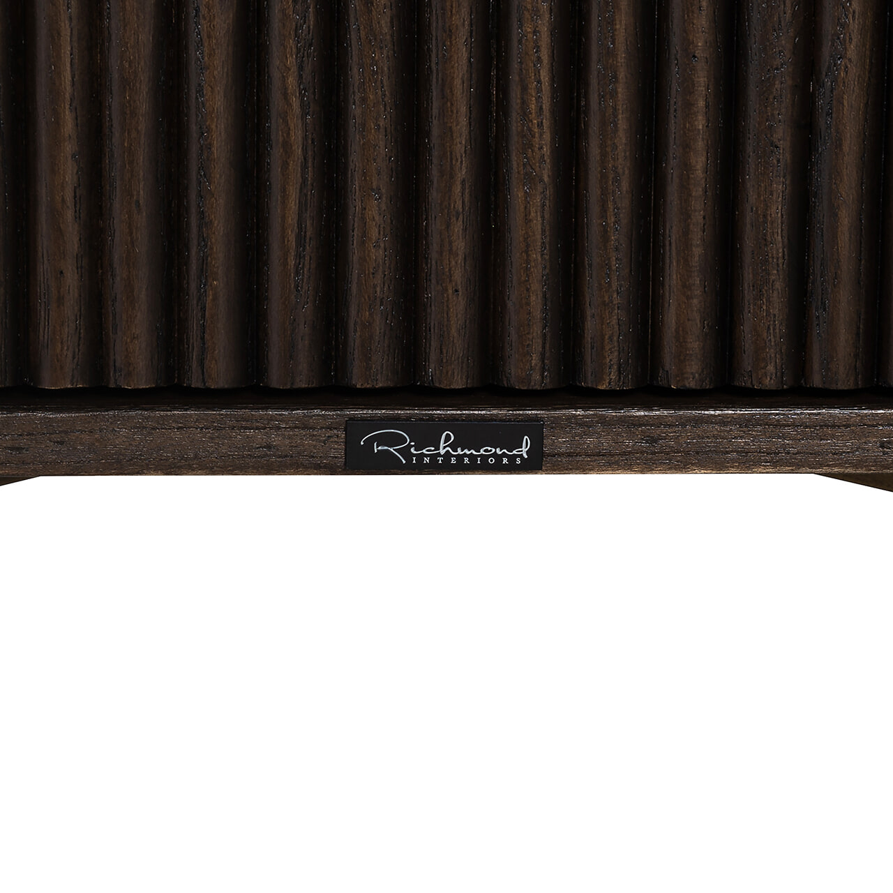 Richmond Nachtkastje 'Luxor' Eiken, 60 x 39cm, kleur zwart / goud