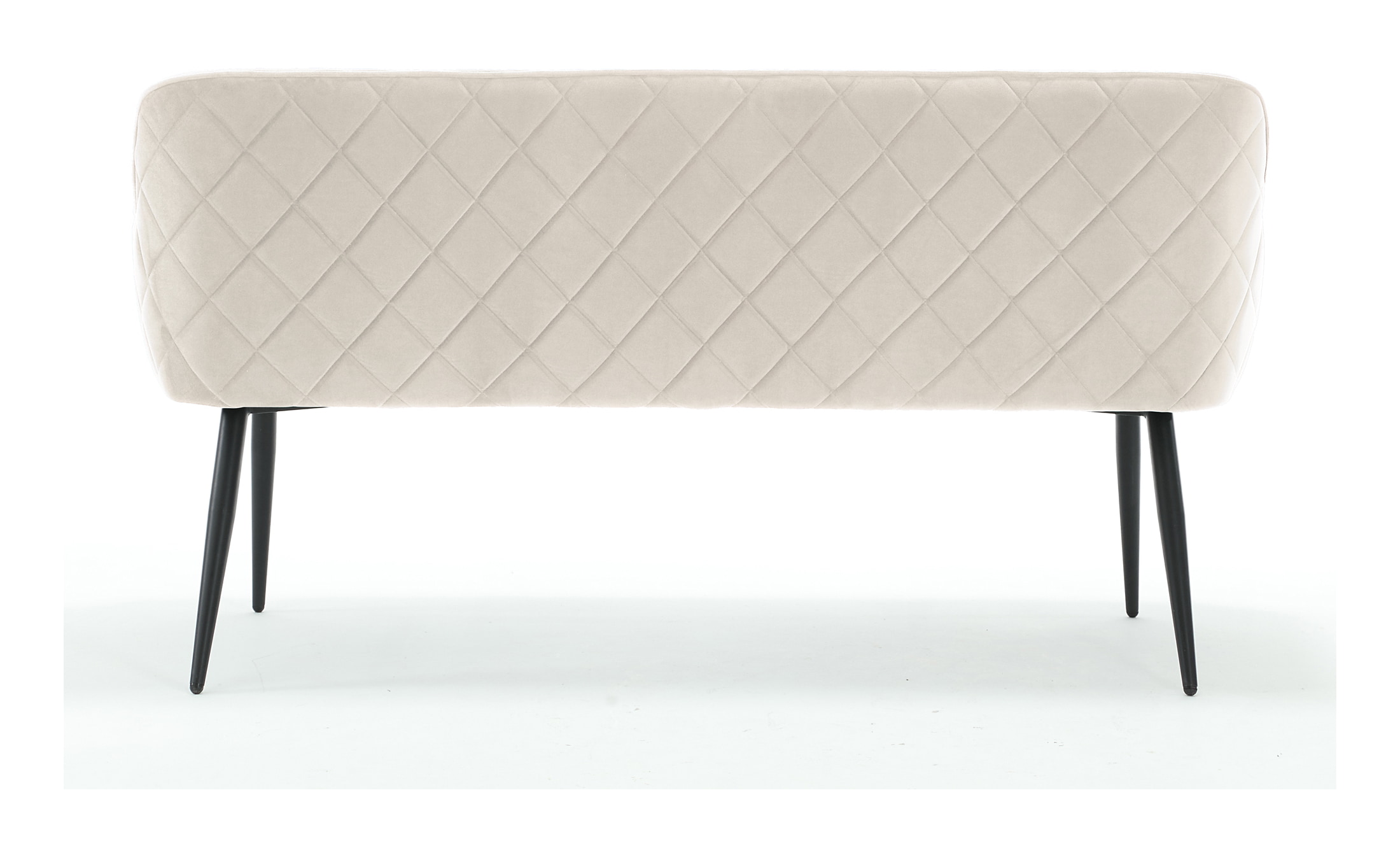 Artistiq Eetkamerbank 'Tynise' Velvet, kleur Crème