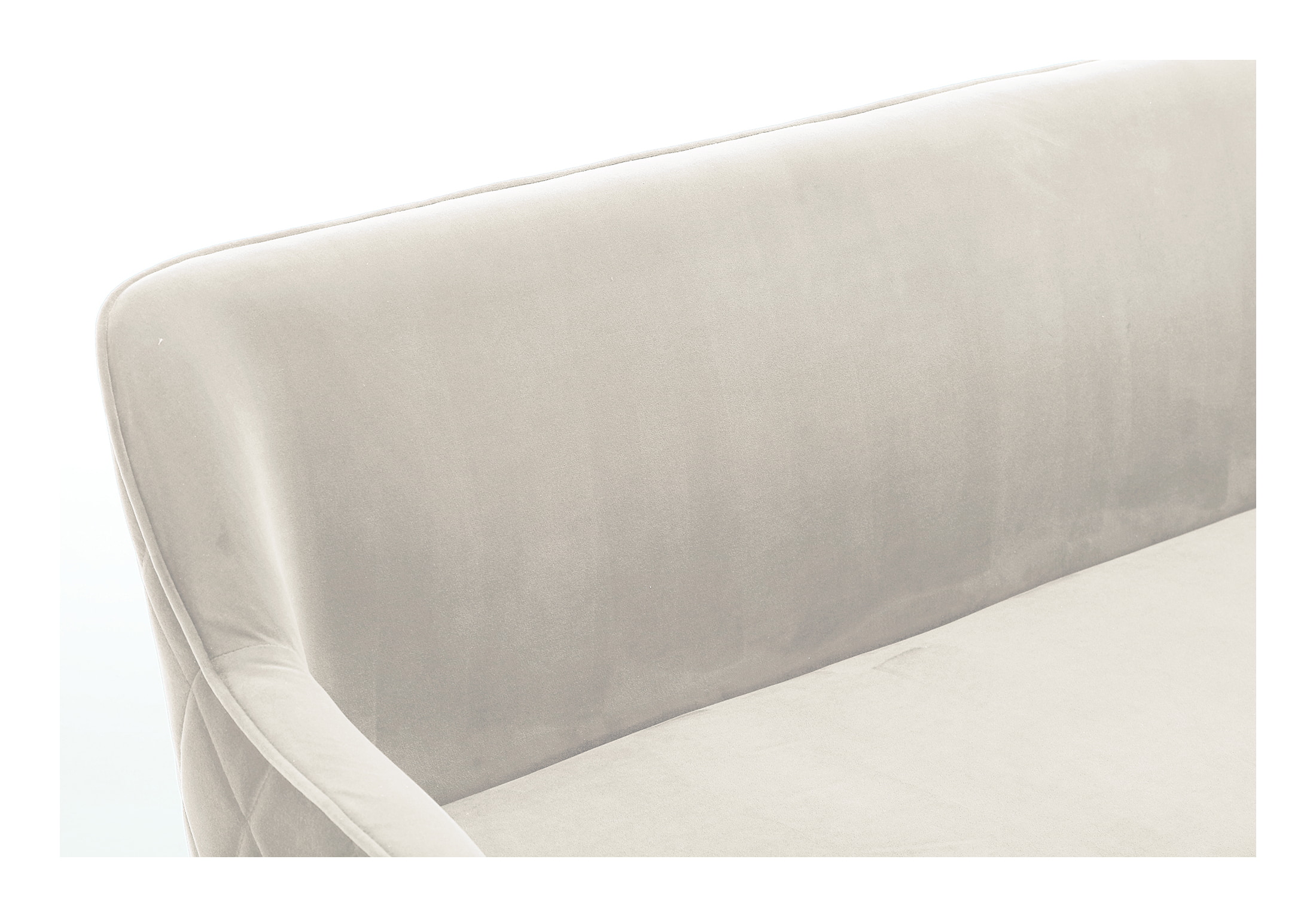 Artistiq Eetkamerbank 'Tynise' Velvet, kleur Crème