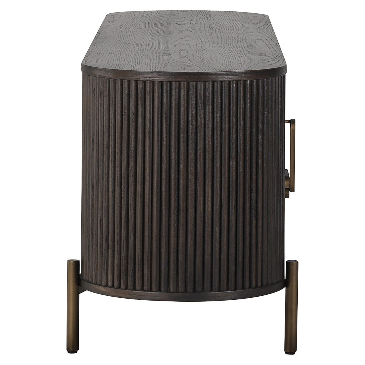 Richmond TV-meubel 'Luxor' Eiken, 180cm, kleur donkerbruin